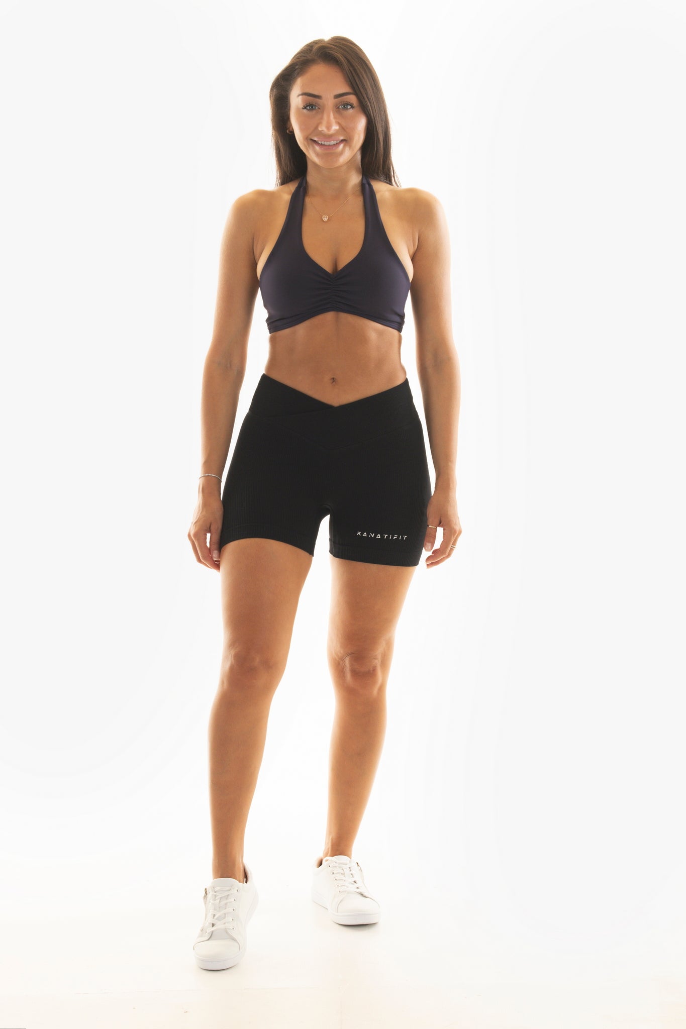 Women's Ribbed Bike Shorts