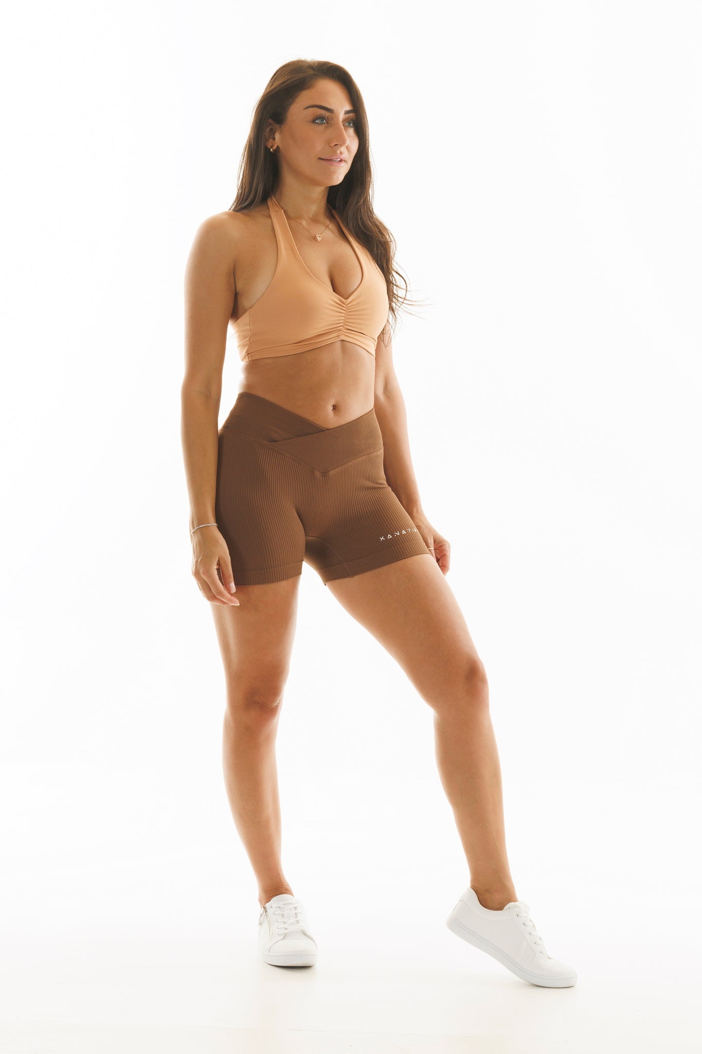 Women's Ribbed Bike Shorts