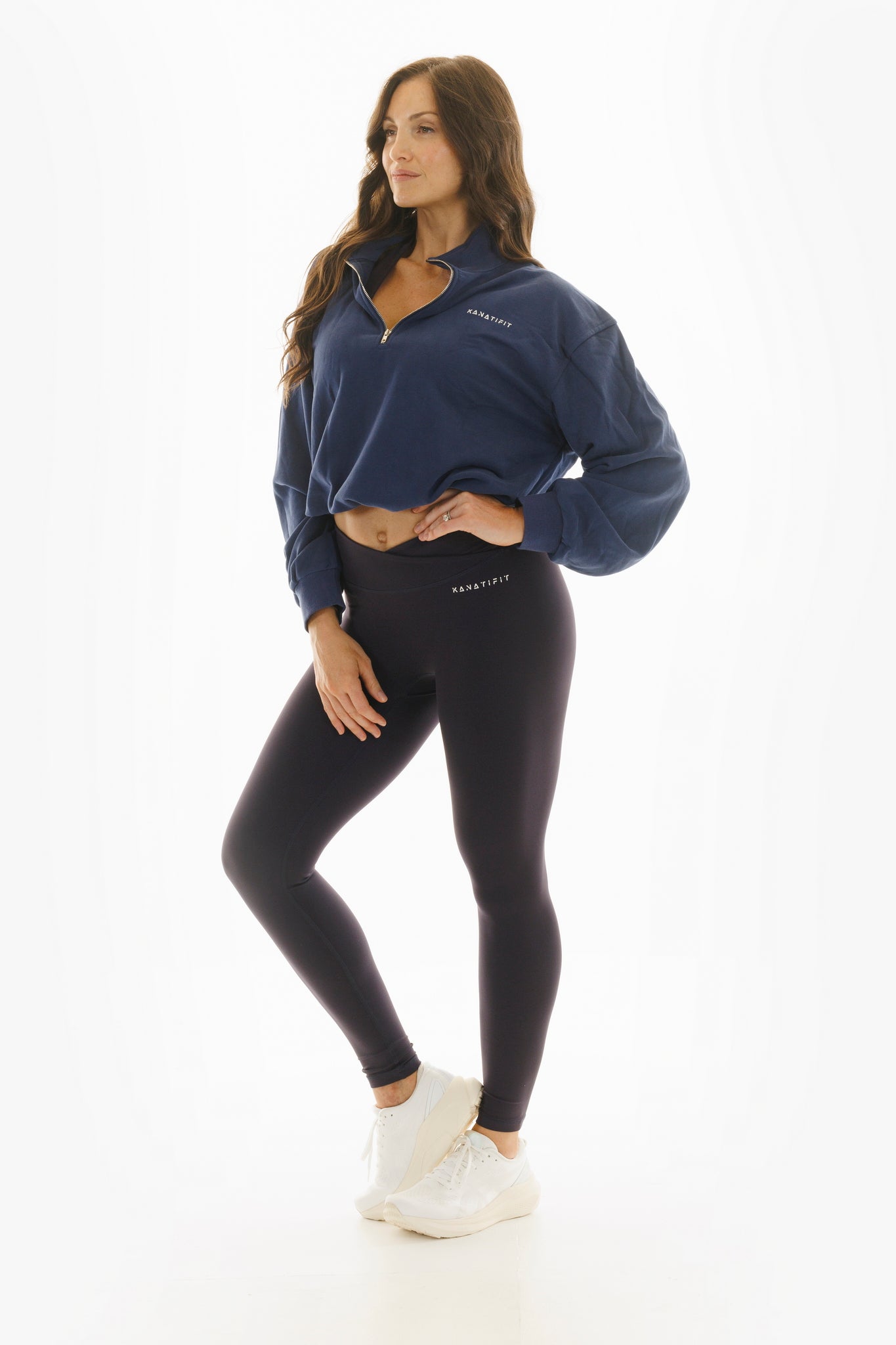Oversized Zip Crop