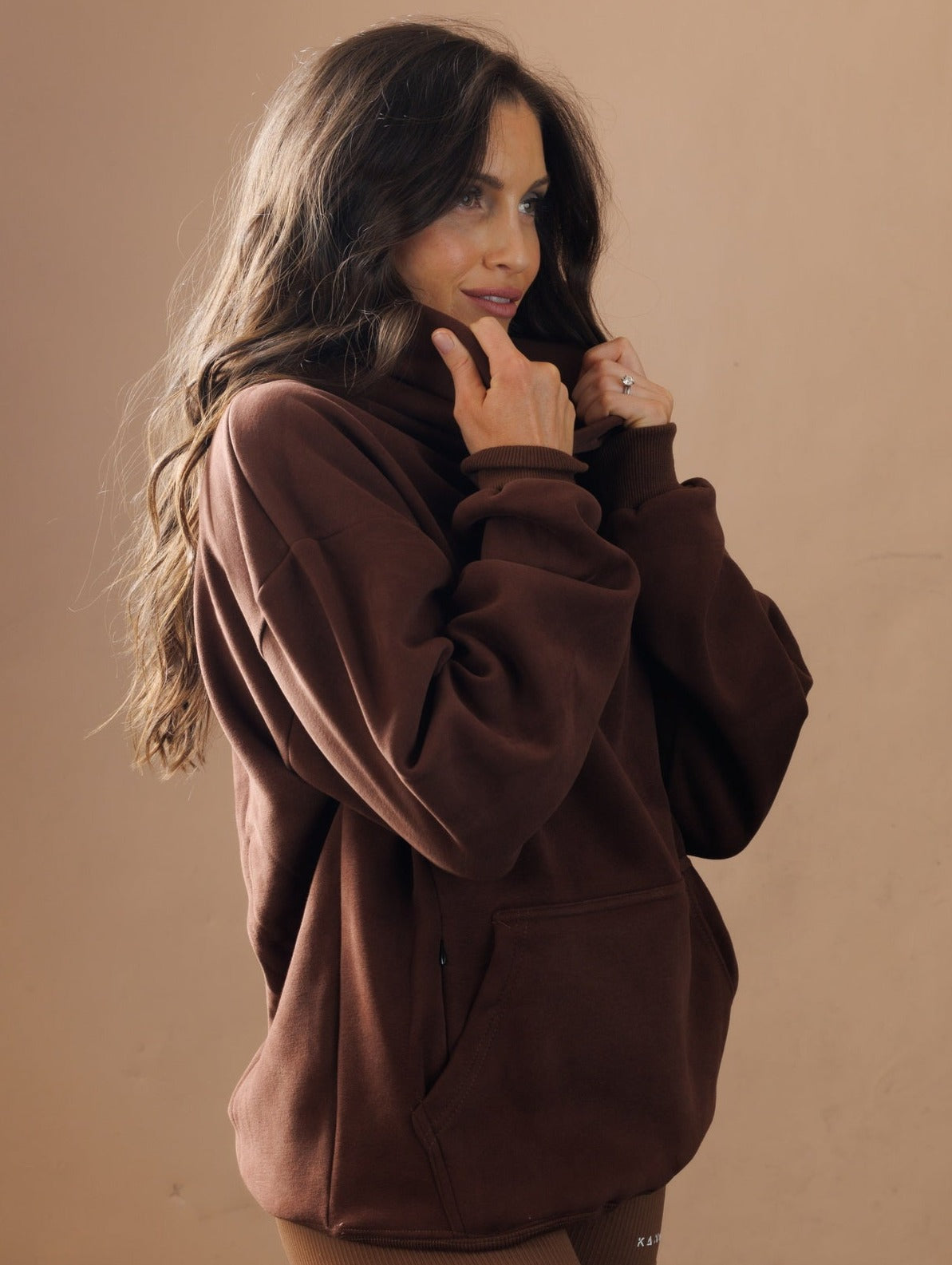 Womens Plush Hoodie
