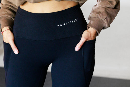 Womens Elevate High Waist Leggings | Kanatifit Activewear 