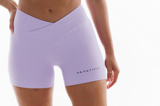 Women's Ribbed Bike Shorts